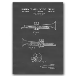 plakat-vintage-trabka-patent-a1-594x841-cm