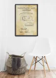 retro-plakat-na-plotnie-samochod-patent-a1-stan-nowy
