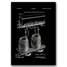 plakat-retro-do-salonu-kubek-patentowy-na-piwo-a1