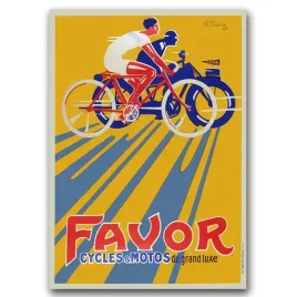 plakat-na-plotnie-motyw-rowerowy-w-starym-stylu-a1