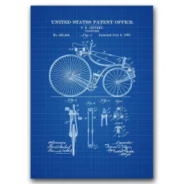 plakat-na-plotnie-na-sciane-rower-patentowy-a1
