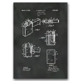 plakat-vintage-zapalniczka-zippo-gimera-patent-a1