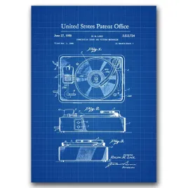 retro-plakat-na-plotnie-gramofon-patent-a1