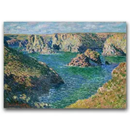 plakat-retro-port-donnant-claude-monet-a1