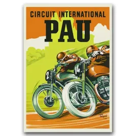 plakat-retro-do-salonu-wyscigi-motocyklowe-pau-a1