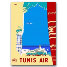 plakat-w-stylu-retro-tunisa-air-a1-594x841-cm