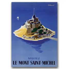 plakat-retro-do-salonu-mont-saint-michel-french-a1