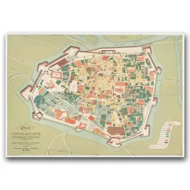 plakat-na-sciane-stara-mapa-wiednia-a1