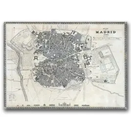 plakat-w-stylu-retro-stara-mapa-madrytu-a1