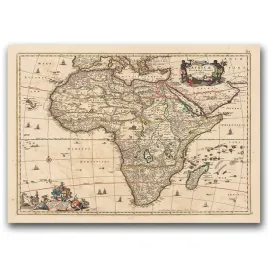 plakat-retro-do-salonu-century-map-of-africa-a1