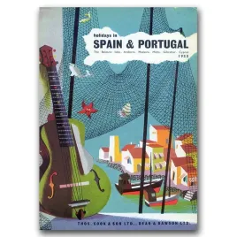 plakat-w-stylu-vintage-hiszpania-i-portugalia-a1