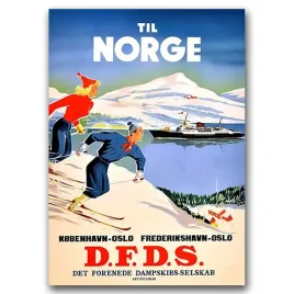 plakat-w-stylu-retro-na-plotnie-norwegia-ski-a1