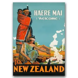 plakat-vintage-na-plotnie-nowa-zelandia-a1