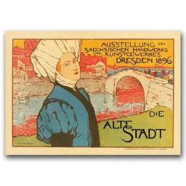 plakat-scienny-z-nadrukiem-a1-drezno-miasto-rzeka