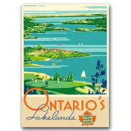 plakat-na-sciane-ontario-kanada-lakelands-a1