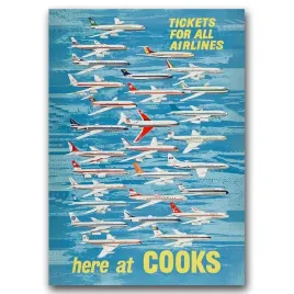plakat-w-stylu-retro-tutaj-w-cooks-airlines-a1