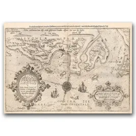 plakat-w-stylu-retro-antyczna-mapa-inflant-a1