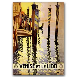 plakat-vintage-na-plotnie-wenecja-wlochy-a1