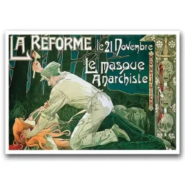 plakat-na-plotnie-na-sciane-a1-maska-krew-czaszka