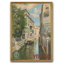 plakat-vintage-do-salonu-wenecja-italiy-a1