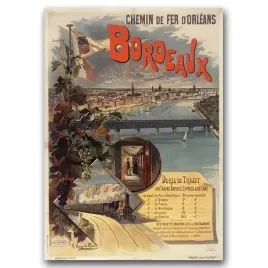 plakat-vintage-na-plotnie-bordeaux-france-a1