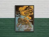 plakat-na-plotnie-scienny-retro-a1-plomienie-ogien-stan-nowy
