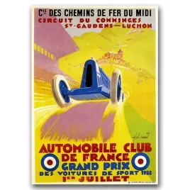 retro-plakat-automobile-club-de-france-a1