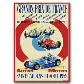 plakat-w-stylu-retro-grand-prix-de-france-a1