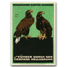 plakat-na-plotnie-z-grafika-a1-orzel-zoo-monachium