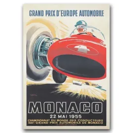 plakat-na-plotnie-na-sciane-grand-prix-monako-a1