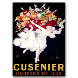 plakat-vintage-cusenier-likier-reklamowy-a1