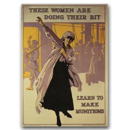 plakat-do-pokoju-vintage-a1-praca-kobiety-fabryka