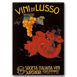 plakat-na-sciane-wloskie-wino-vini-di-lusso-a1