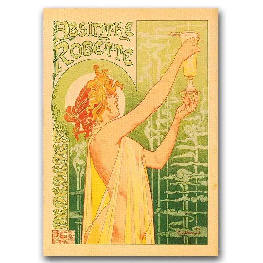 plakat-na-plotnie-canvas-scienny-a1-absynt-robette-stan-nowy