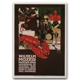 plakat-na-plotnie-do-pokoju-retro-a1-reklama-homar