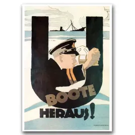 plakat-na-plotnie-canvas-a1-statki-podwodne-niemcy
