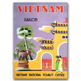 plakat-na-sciane-wietnam-saigon-national-turist-a2