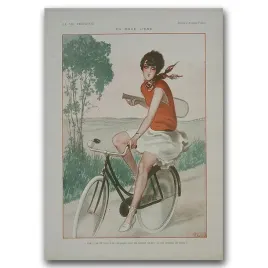 plakat-retro-ilustracja-la-vie-parisienne-a2