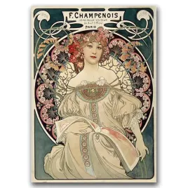 plakat-vintage-alphonse-mucha-poster-reverie-a2