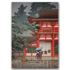 plakat-retro-sanktuarium-kasuga-w-nara-a2