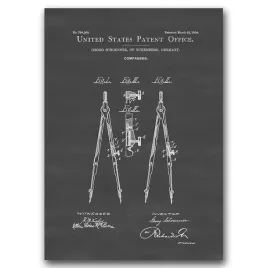 plakat-w-stylu-retro-compass-schoenner-patent-a2