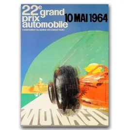 plakat-w-stylu-retro-grand-prix-monaco-a2