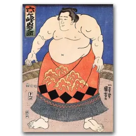 plakat-vintage-kuniyoshi-utagawa-zapasnik-sumo-a2