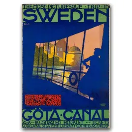 plakat-w-stylu-retro-kanal-gota-w-szwecji-a2