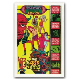 stary-plakat-filmowy-the-acid-eaters-a2-42x594-cm