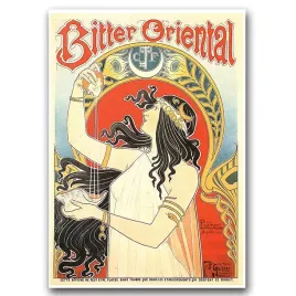 plakat-na-plotnie-canvas-a2-kobieta-orient-napoj
