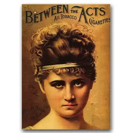 plakat-na-plotnie-canvas-vintage-a2-kobieta-sztuka