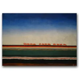 plakat-vintage-szarza-czerwonej-kawalerii-a2