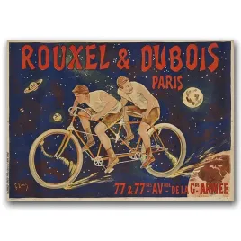 plakat-vintage-plakat-rowerowy-rouxel-and-dubois