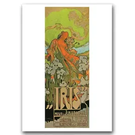 plakat-z-nadrukiem-vintage-a2-irys-natura-sztuka